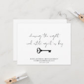 プロフェッショナルモダン実在不動産業者マーケティング カード (正面/裏面インサイチュ)