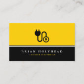 プロフェッショナルモダン家庭電気技師 名刺 (正面)