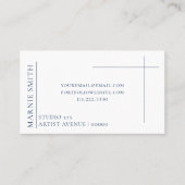 プロフェッショナルモダン抽象芸術タイル名刺 名刺 (正面)