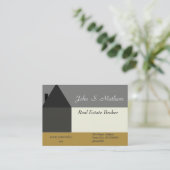 プロフェッショナルモダン抽象芸術ハウスデザイン 名刺 (スタンド正面)