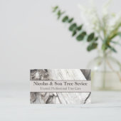 プロフェッショナルモダン木取り外しサービスマン 名刺 (スタンド正面)