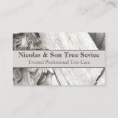 プロフェッショナルモダン木取り外しサービスマン 名刺 (正面)