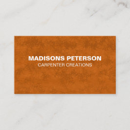 プロフェッショナルモダン木工大工建築 名刺