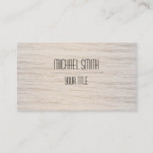 プロフェッショナルモダン木目 名刺 (正面)