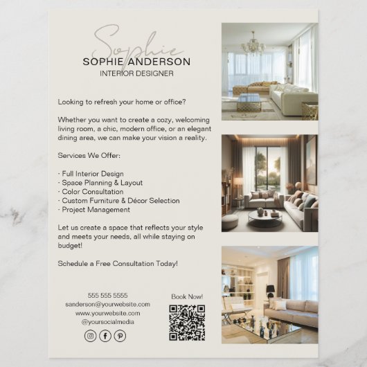 プロフェッショナルモダン業 チラシ (正面)