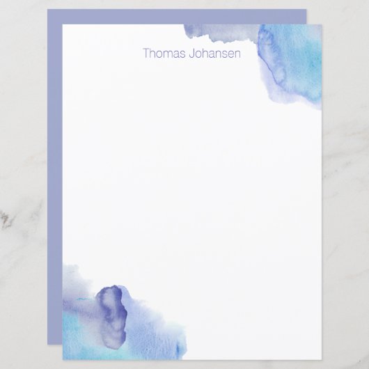 プロフェッショナルモダン水彩文房具 (正面/裏面)