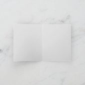 プロフェッショナルモダン灰色ユニーク平野 ノートカード (内部)