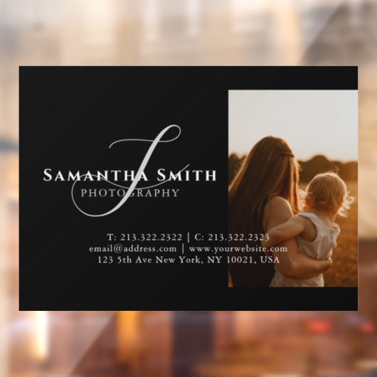 プロフェッショナルモダン白黒4枚 ウィンドウサイン (シート2)