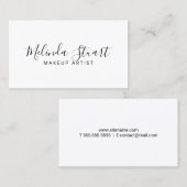 プロフェッショナルモダン白黒 名刺 (正面/裏面)