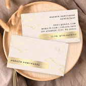 プロフェッショナルモダン赤面ピンクゴールドフォイルブラシ 名刺