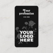 プロフェッショナルモダン起業家名刺 名刺 (正面)