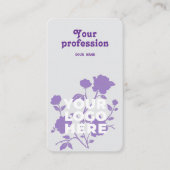 プロフェッショナルモダン起業家名刺 名刺 (正面)