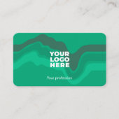 プロフェッショナルモダン起業家名刺 名刺 (正面)