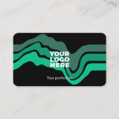 プロフェッショナルモダン起業家名刺 名刺 (正面)