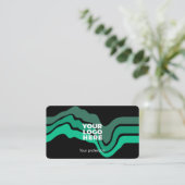 プロフェッショナルモダン起業家名刺 名刺 (スタンド正面)