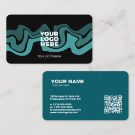 プロフェッショナルモダン起業家名刺 名刺