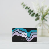 プロフェッショナルモダン起業家名刺 名刺 (スタンド正面)