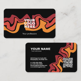 プロフェッショナルモダン起業家名刺 名刺