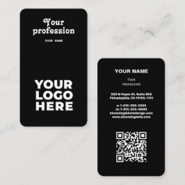 プロフェッショナルモダン起業家名刺 名刺