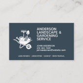 プロフェッショナルモダン造園およびラ気にウン 名刺 (正面)