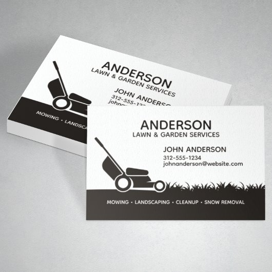 プロフェッショナルモダン造園およびラ気にウン 名刺