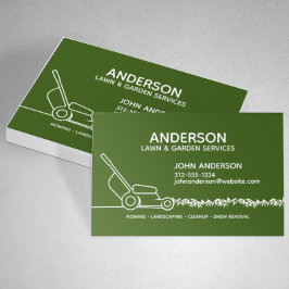 プロフェッショナルモダン造園およびラ気にウン 名刺