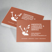 プロフェッショナルモダン造園およびラ気にウン 名刺