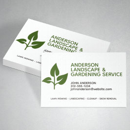 プロフェッショナルモダン造園およびラ気にウン 名刺