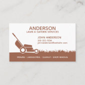 プロフェッショナルモダン造園およびラ気にウン 名刺 (正面)