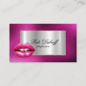 プロフェッショナルモダン銀企業の眉まつ 名刺 (正面)