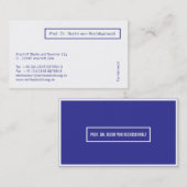 プロフェッショナルモダン 名刺 (正面/裏面)