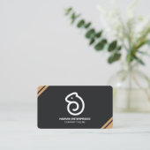 プロフェッショナルモダンQRコーカスタムドパーソナライズされたブ 名刺 (スタンド正面)