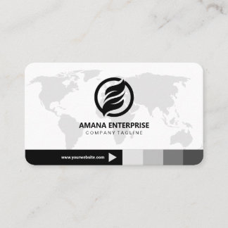 プロフェッショナルモダンQRコードカスタムパーソナライズされた 名刺