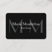 プロフェッショナルモデルモノグラムヴィシェンカルテ 名刺 (正面)