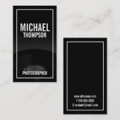 プロフェッショナルモノクロ写真 名刺 (正面/裏面)