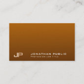 プロフェッショナルモノグラムエレガントモダンパールラグジュアリー 名刺 (正面)