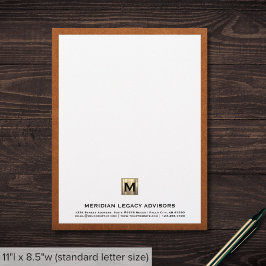 プロフェッショナルモノグラム事業 レターヘッド