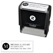 プロフェッショナルモノグラム差出人住所 セルフインキングスタンプ (インサイチュ)
