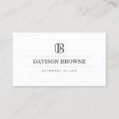 プロフェッショナルモノグラム 名刺 (正面)