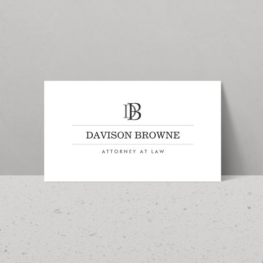 プロフェッショナルモノグラム 名刺