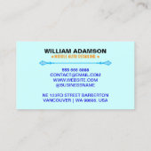 プロフェッショナルモバイルカーウォッシュ&ディテリング 名刺 (裏面)