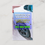 プロフェッショナルモバイルカーウォッシュ&ディテリング 名刺 (正面)