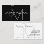 プロフェッショナルモモダンノグラム 名刺 (正面/裏面)