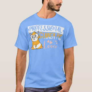 プロフェッショナルモルモット愛好家モルモット Tシャツ