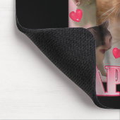 プロフェッショナルヤッパー猫おもしろい奇妙な特定のダンク マウスパッド (コーナー)