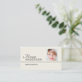 プロフェッショナルユニセックス（写真） - 名刺 (スタンド正面)