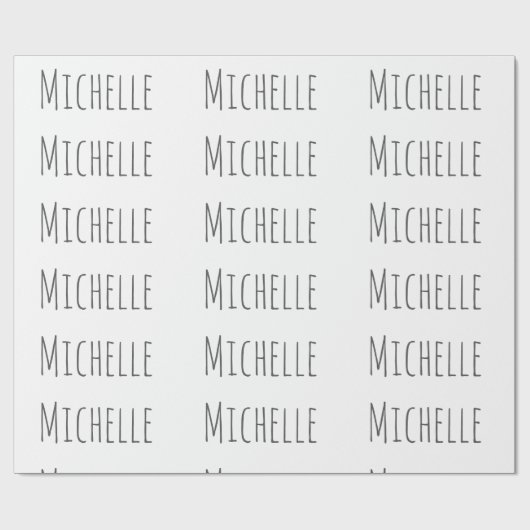 プロフェッショナルユニーククラシカルシンプル名 ラッピングペーパー (フラット)