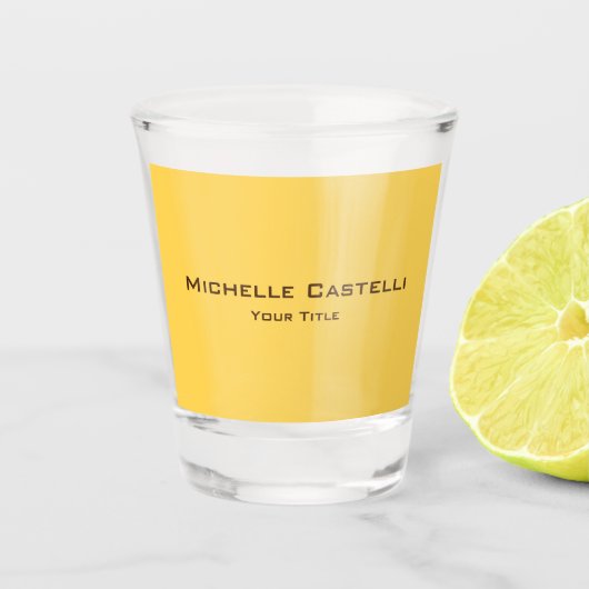 プロフェッショナルユニーククラシカルシンプル平野 ショットグラス (正面)