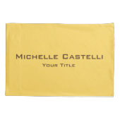 プロフェッショナルユニーククラシカルシンプル平野 枕カバー (裏面)