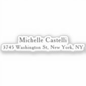 プロフェッショナルユニーククラシカルシンプル シール (正面)